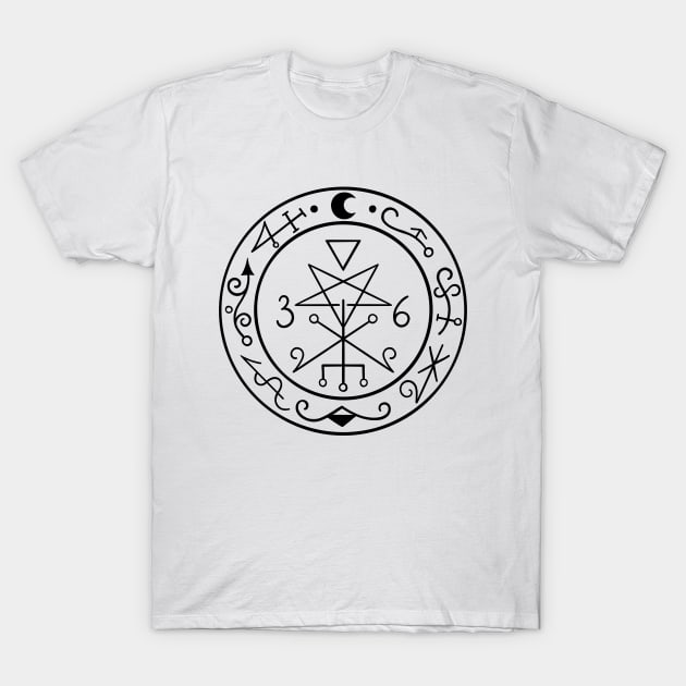 Sigil Lilith T-Shirt by OccultOmaStore